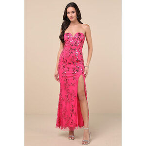 compelling style plum purple strapless a-line maxi dress Lulus | Dresses | Lulus Aline Size L Long Formal A Line Keyhole Back Color:Off White-Nude Step into a night
